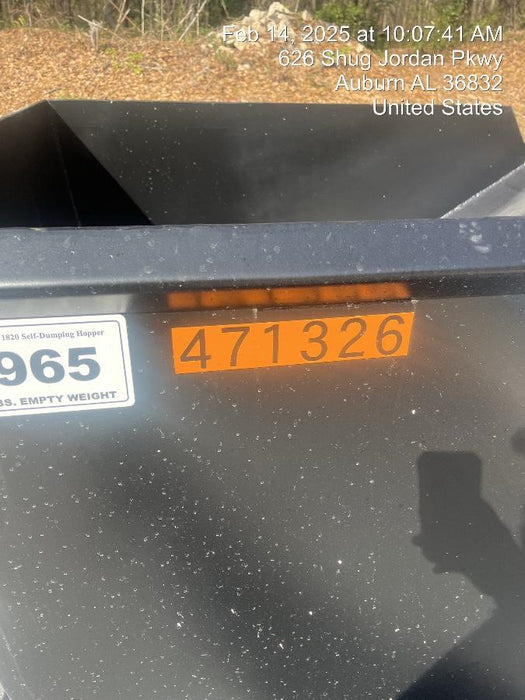 2024 STAR INDUSTRIES M-1820 - Self-Dump Hopper