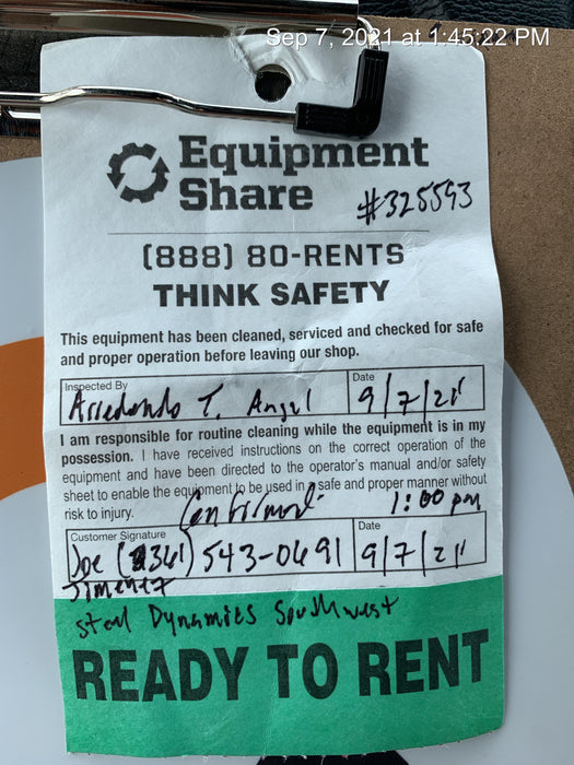 2021 Club Car CA1700D Canopy, Diesel, 4 Passenger