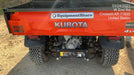 Kubota RTV-X1140W-H 4WD, LED Strobe, Windshield Acrylic Clear, Plastic Canopy, Wire Harness Kit, Backup Alarm