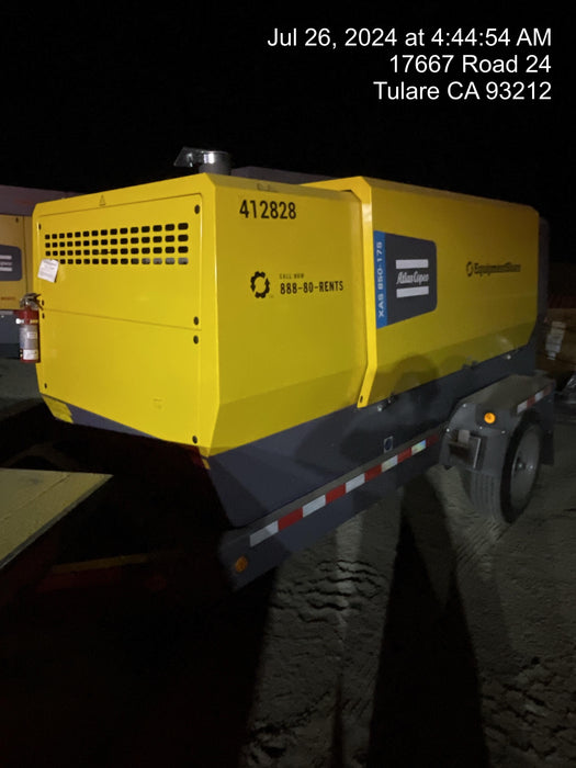 2024 ATLAS COPCO XAS 850