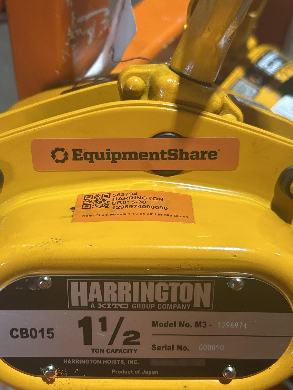 2025 HARRINGTON CB015-30