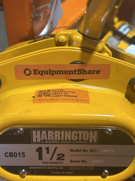 2025 HARRINGTON CB015-30