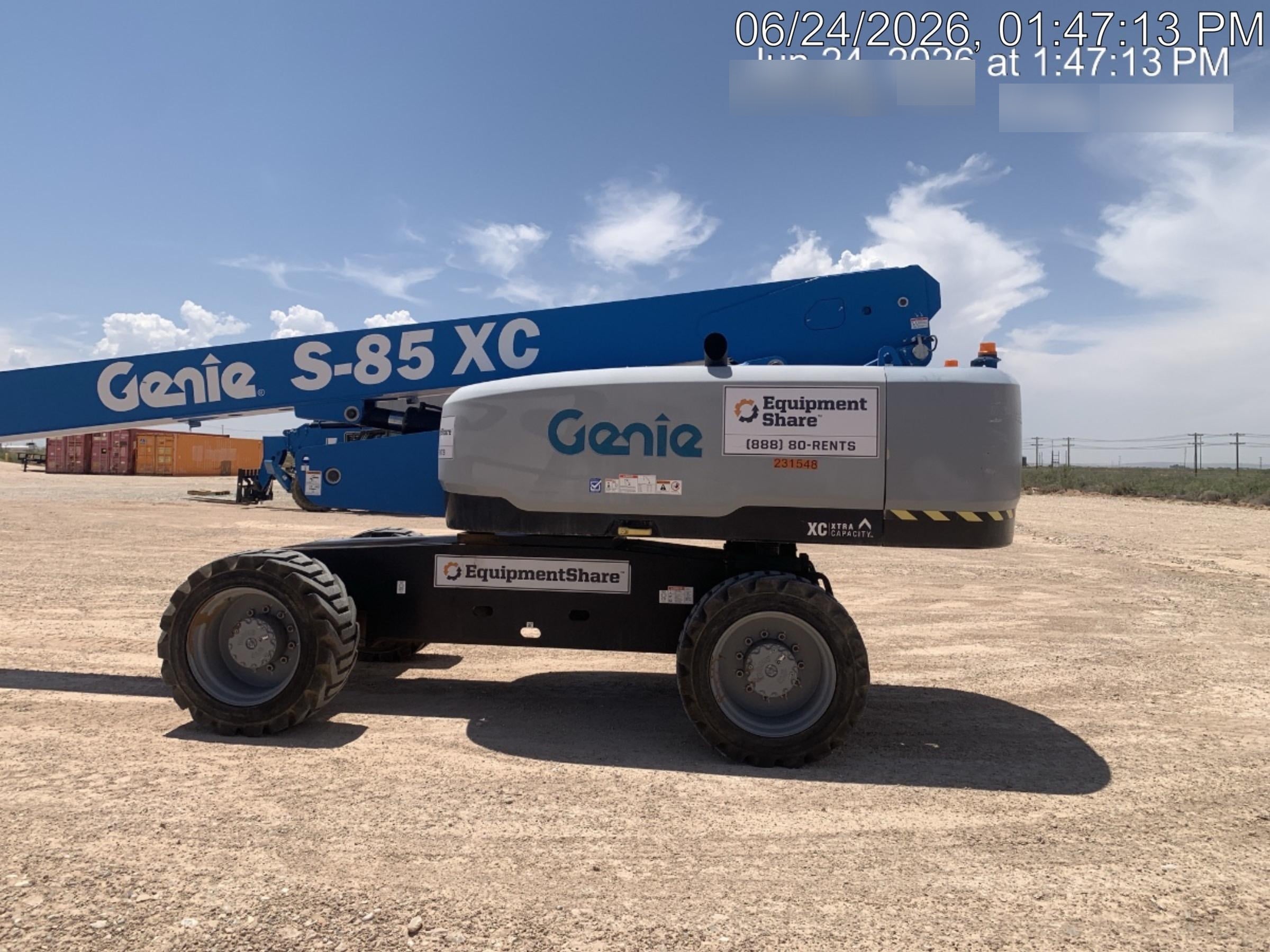 2022 GENIE S-85 XC