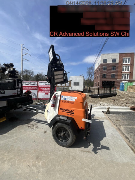 2024 Generac MLT2 Diesel, Flex Switch 120V Input, Powerzone Controller, 
(4) 320W LED Lights, 4kW Generator, 39.9 Gal Fuel Tank, 2" Ball, T3