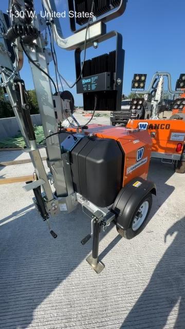 2024 Wanco WLTT-4MM4K Diesel, Deep Sea Controller, Shore Power Plug, Auto Start, (4) 350W LED Floodlights, 4kW Generator, 60 Gal Fuel Tank, 2" Ball, T3