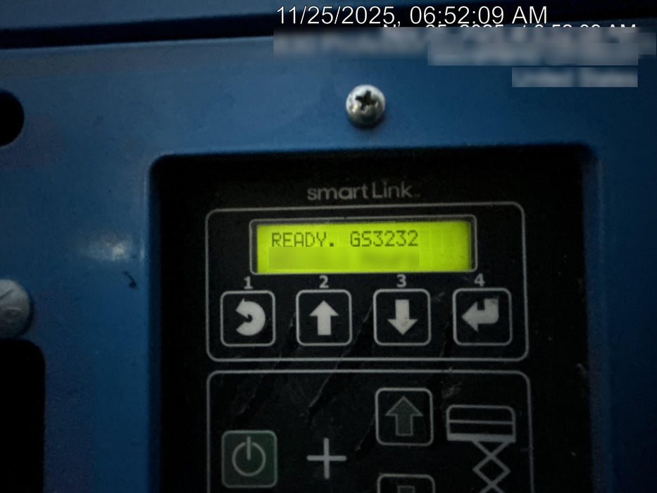 2020 Genie GS-3232 Standard, Folding half height swing gate, 800W Inverter