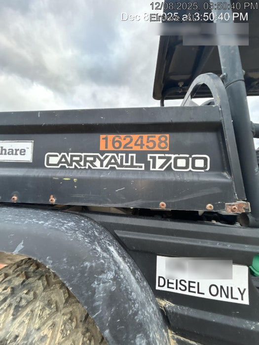 2021 Club Car CA1700D Canopy, Diesel, 4 Passenger