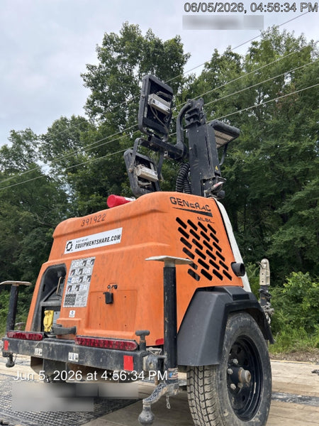 2024 Generac MLT2 Diesel, Flex Switch 120V Input, Powerzone Controller, 
(4) 320W LED Lights, 4kW Generator, 39.9 Gal Fuel Tank, 2" Ball, T3