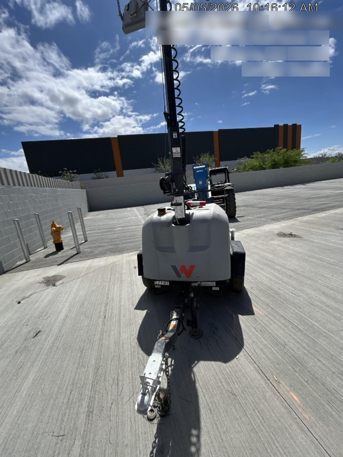 2019 Wacker Neuson LTV6K-LED Standard LED Towable Light Tower w/None