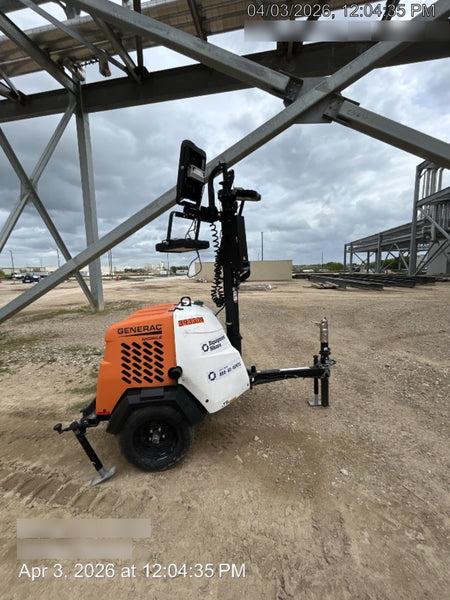 2024 Generac MLT2 Diesel, Flex Switch 120V Input, Powerzone Controller, 
(4) 320W LED Lights, 4kW Generator, 39.9 Gal Fuel Tank, 2" Ball, T3