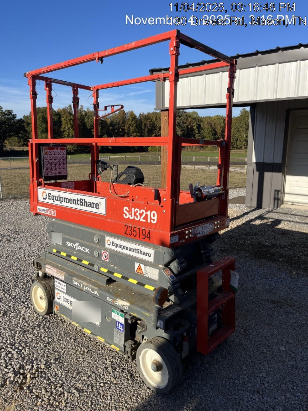 2022 SKYJACK SJ3219