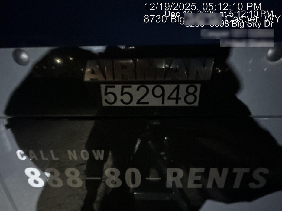 2025 AIRMAN PDS185S CWK