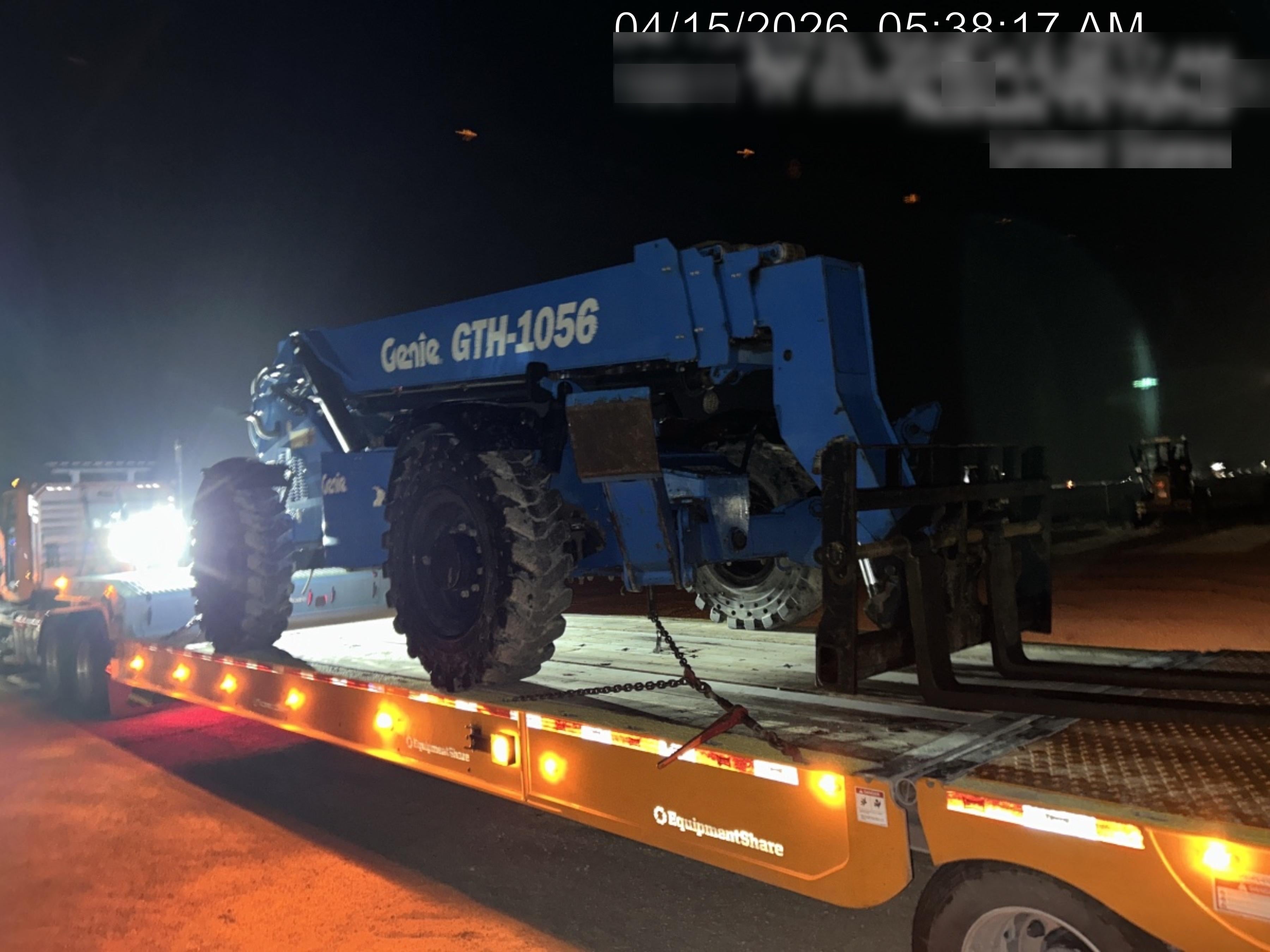 2017 Genie GTH-1056 Genie GTH1056, Solid Tires, 60" carriage, Light Kit, Open ROPS