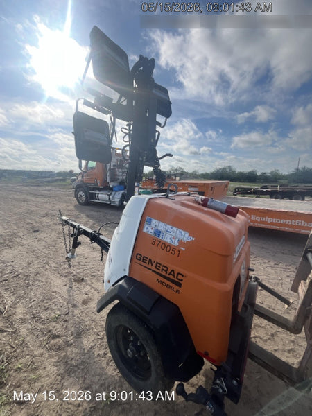 2023 Generac MLT2 Diesel, Flex Switch 120V Input, Powerzone Controller, 
(4) 320W LED Lights, 4kW Generator, 39.9 Gal Fuel Tank, 2" Ball, T3
