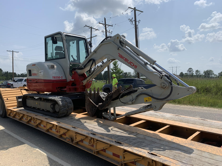 2020 Takeuchi TB250-2C Cab/Heat/Air, Rubber Tracks, Manual TAG QC
