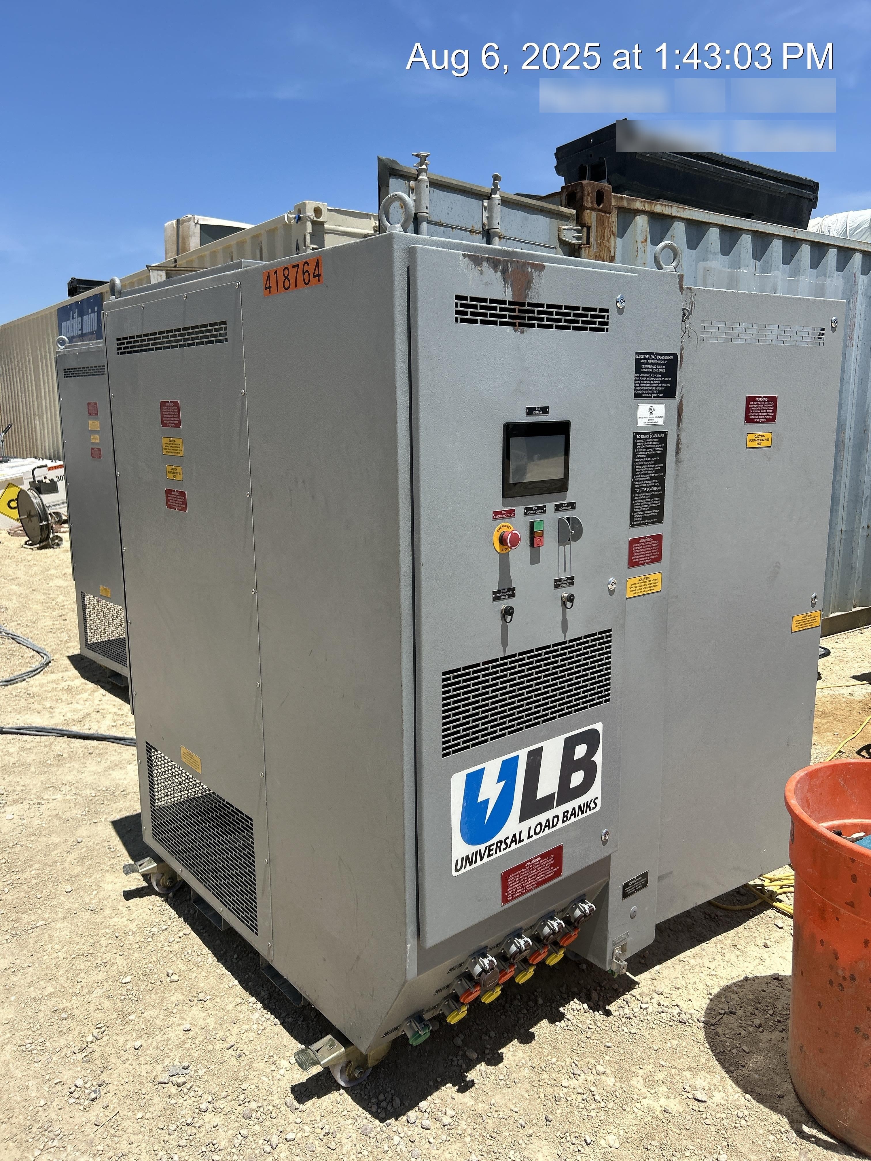 2024 UNIVERSAL LOAD BANKS ULB-R650