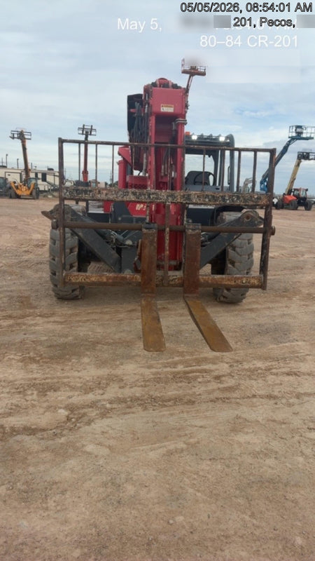 2018 Manitou MTA10055 Manitou MTA10055 - Canopy, Worklights, Beacon, 66" Carriage, 60" Forks, Solid Tires, Aux Hydraulics