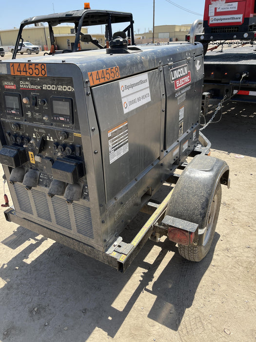 2021 Lincoln Electric Dual Maverick 200/200X Ready Pak 3 (includes trailer, cable rack, fender light kit)