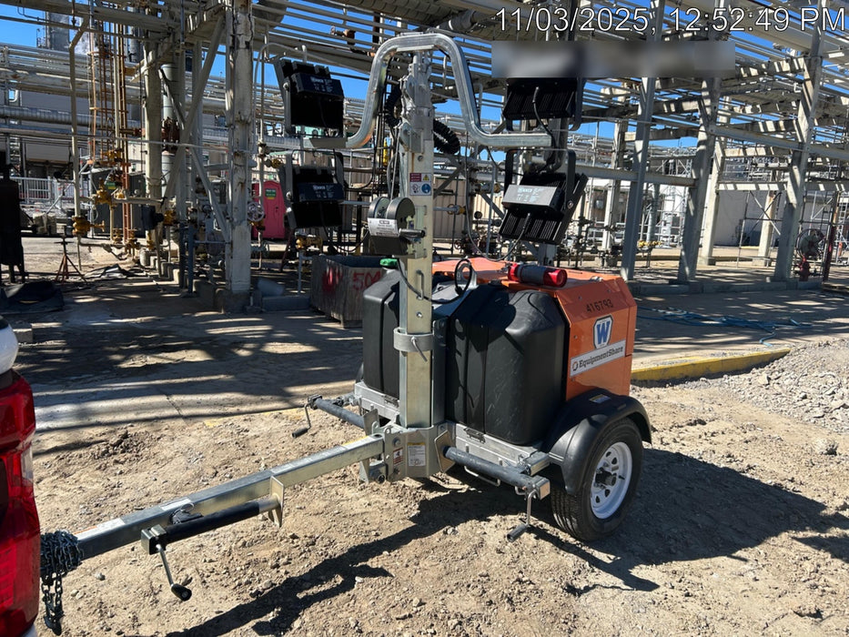 2024 Wanco WLTT-4MM4K Diesel, Deep Sea Controller, Shore Power Plug, Auto Start, (4) 350W LED Floodlights, 4kW Generator, 60 Gal Fuel Tank, 2" Ball, T3