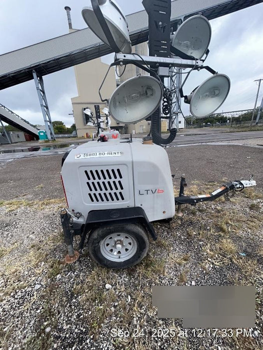 2018 Wacker Neuson LTV6L-MH Wacker Neuson LTV6L Mobile Light Tower w/Fuel Level Sensor Installed