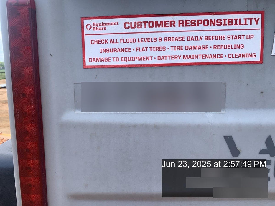 2019 Wacker Neuson LTV6L-MH Standard Options, ES Track Hardware, Fuel Level Sensor