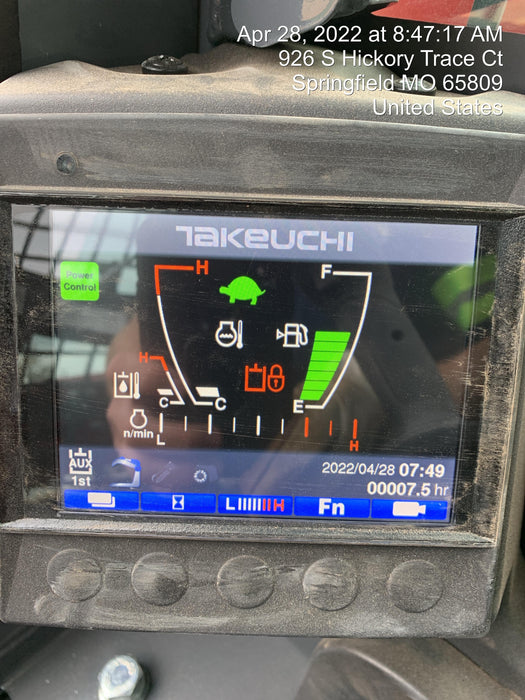 2022 TAKEUCHI TL8R2-CR