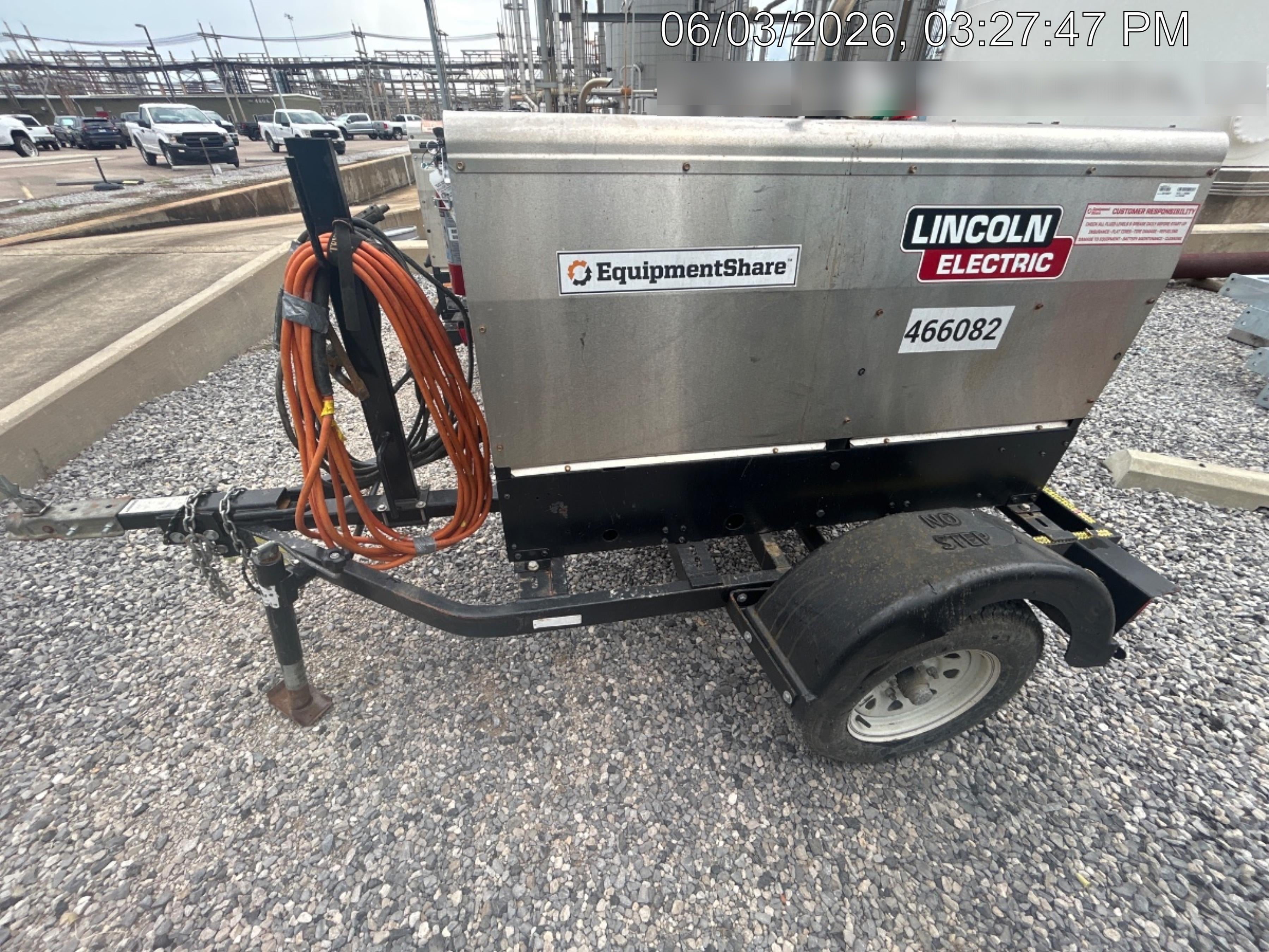2024 Lincoln Electric LE400 Kubota V1505, Trlr, Cable Rack, Light Kit, ES Decals, T3