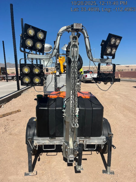 2024 Wanco WLTT-4MM4K Diesel, Deep Sea Controller, Shore Power Plug, Auto Start, (4) 350W LED Floodlights, 4kW Generator, 60 Gal Fuel Tank, 2" Ball, T3