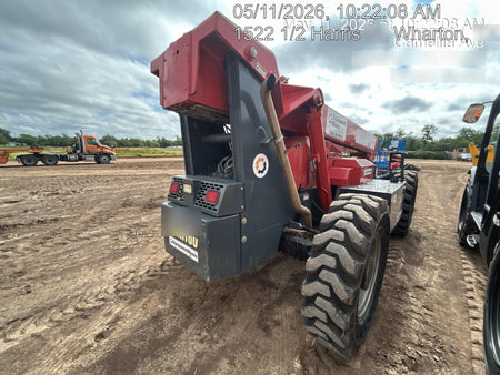 2018 Manitou MTA10055 Manitou MTA 10055 w/Cab/Heat/AC, Work Lights/Strobe, Aux Hyd, Solid Tires, Lift Hook, 66" Carriage, 60" Forks