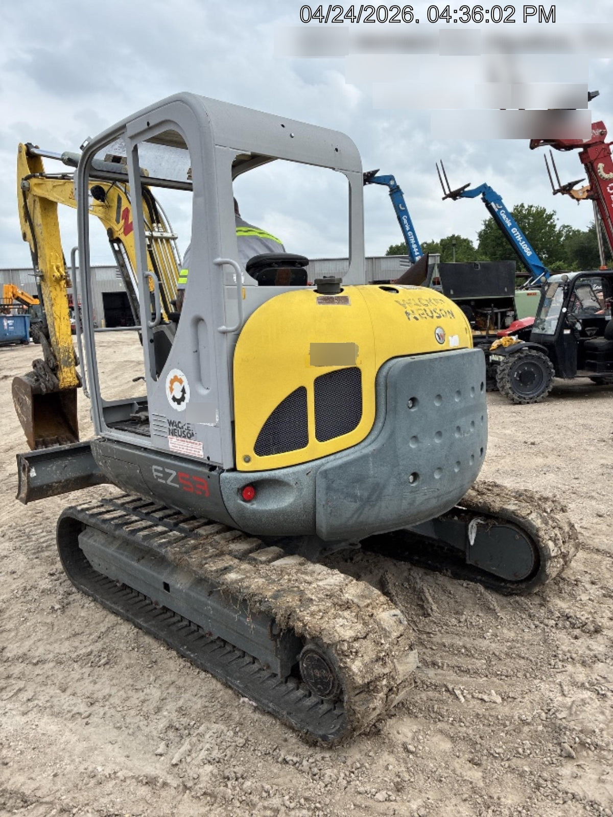 2019 Wacker Neuson EZ53 Standard Options