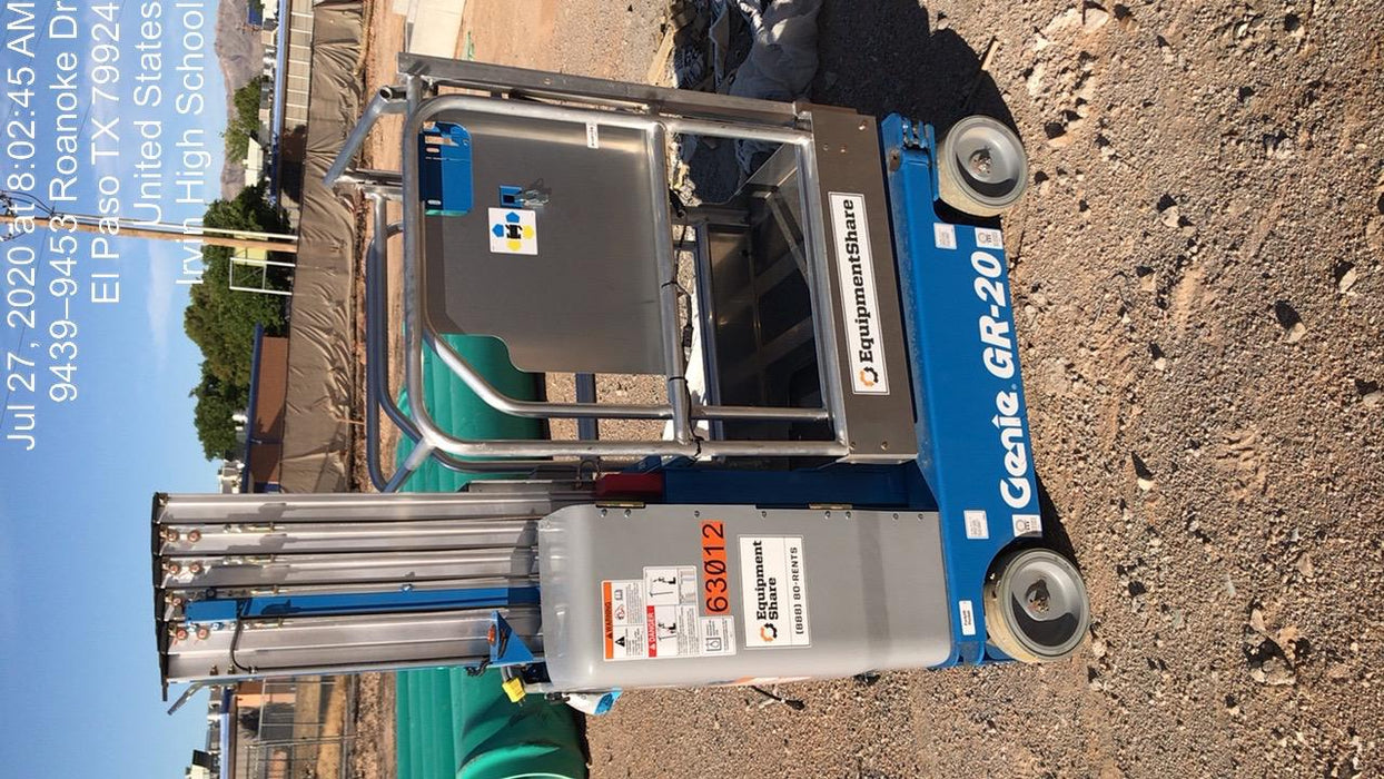 2020 GENIE GR-20