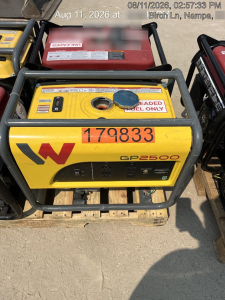 2021 WACKER NEUSON GP2500A