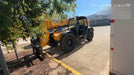 2019 JCB 509-42 74 HP w/Open ROPS, Beacon, Aux Hydraulics, LED Work lights, Solid Tires 66" Carriage/60" Forks