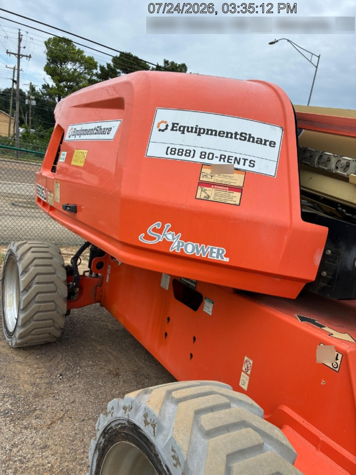 2021 JLG 660SJ