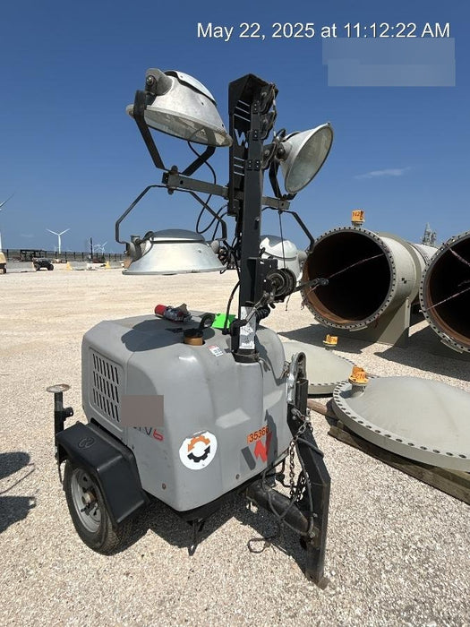 2019 Wacker Neuson LTV6L-MH Wacker Neuson LTV6L Mobile Light Tower w/Fuel Level Sensor Installed