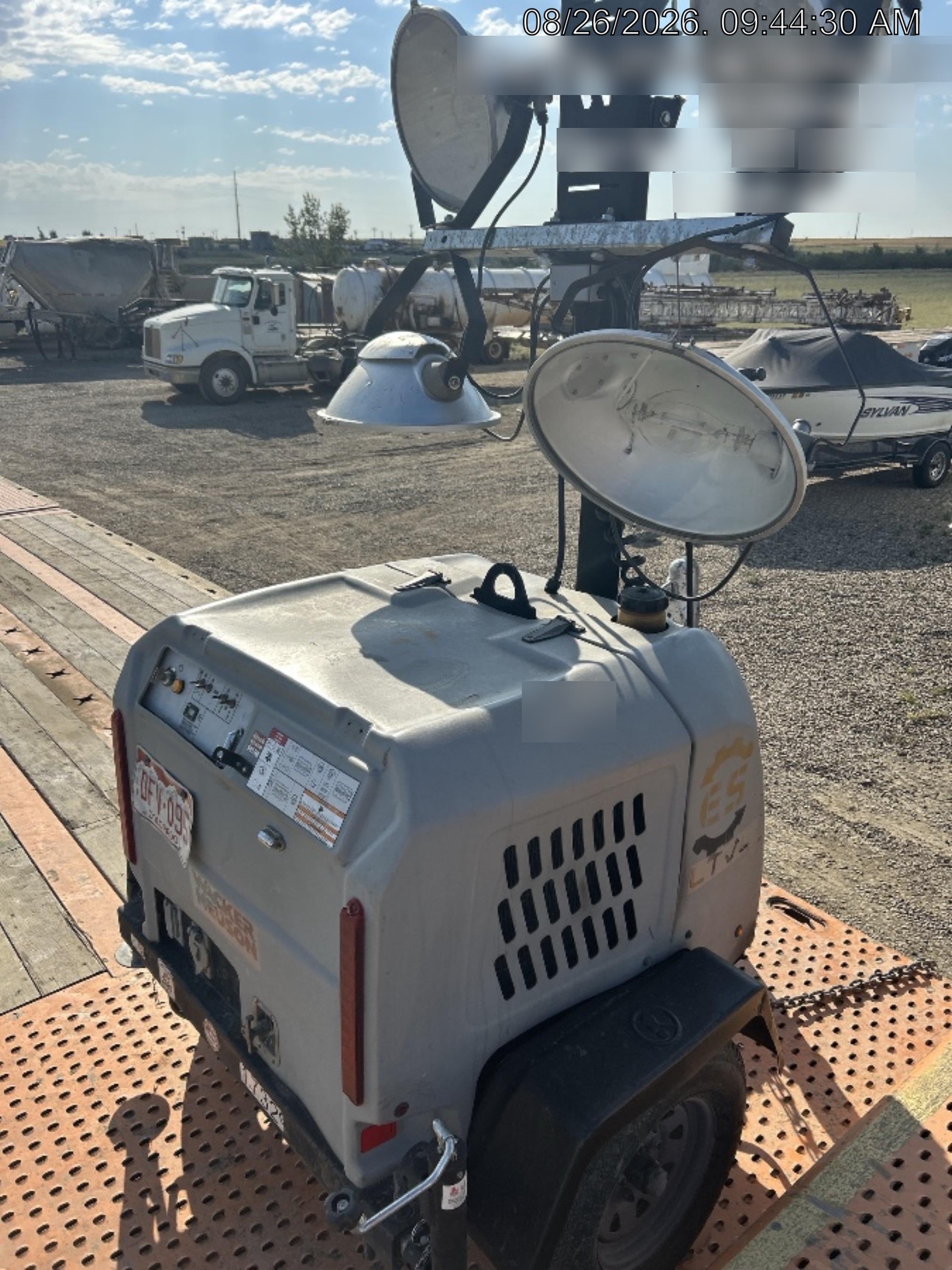 Wacker Neuson LTV6K-MH Wacker Neuson LTV6K Mobile Light Tower w/Fuel Level Sensor Installed