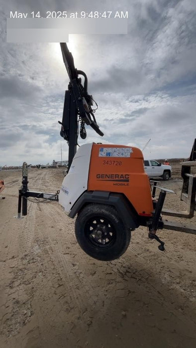 2023 Generac MLT2 Diesel, Flex Switch 120V Input, Powerzone Controller, (4) 320W LED Lights, 4kW Generator, 39.9 Gal Fuel Tank, 2" Ball, T3
