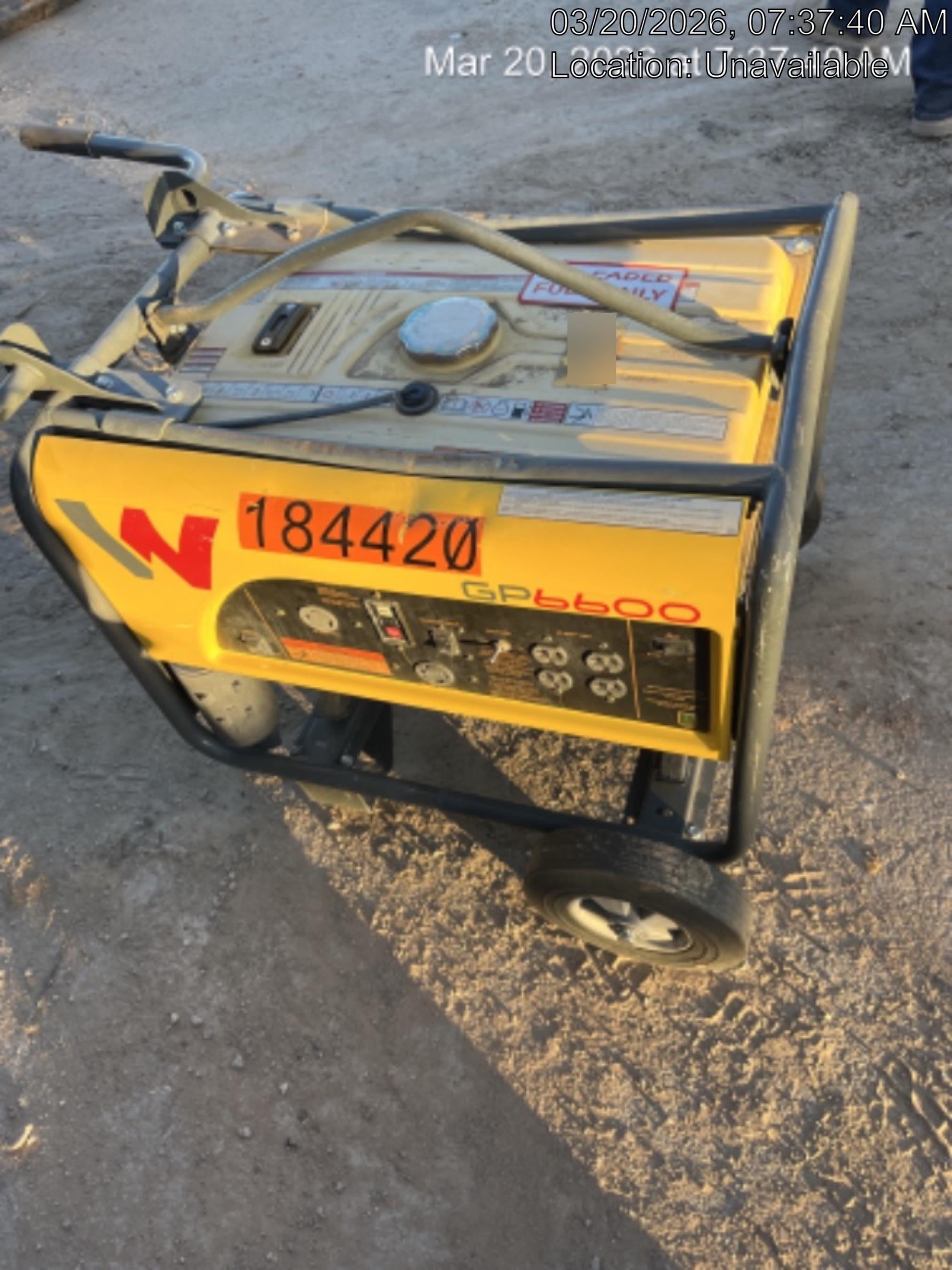 2021 WACKER NEUSON GP6600A