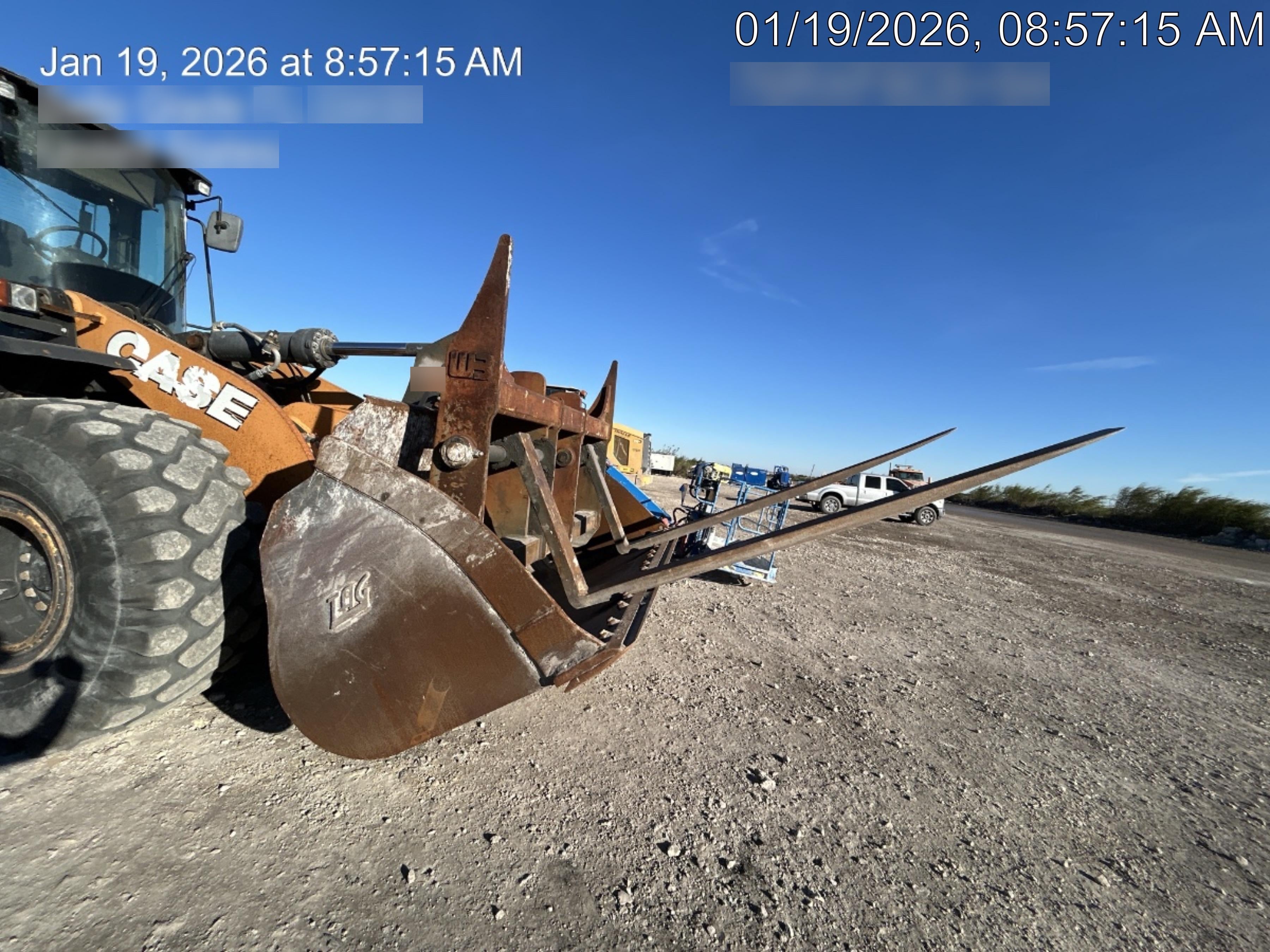 2014 WERK-BRAU 96" Loader Fork Carriage - Werk-Brau