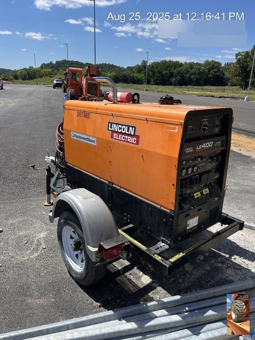 2022 Lincoln Electric LE400 Kubota V1505, Trlr, Cable Rack, Light Kit, ES Decals, T3