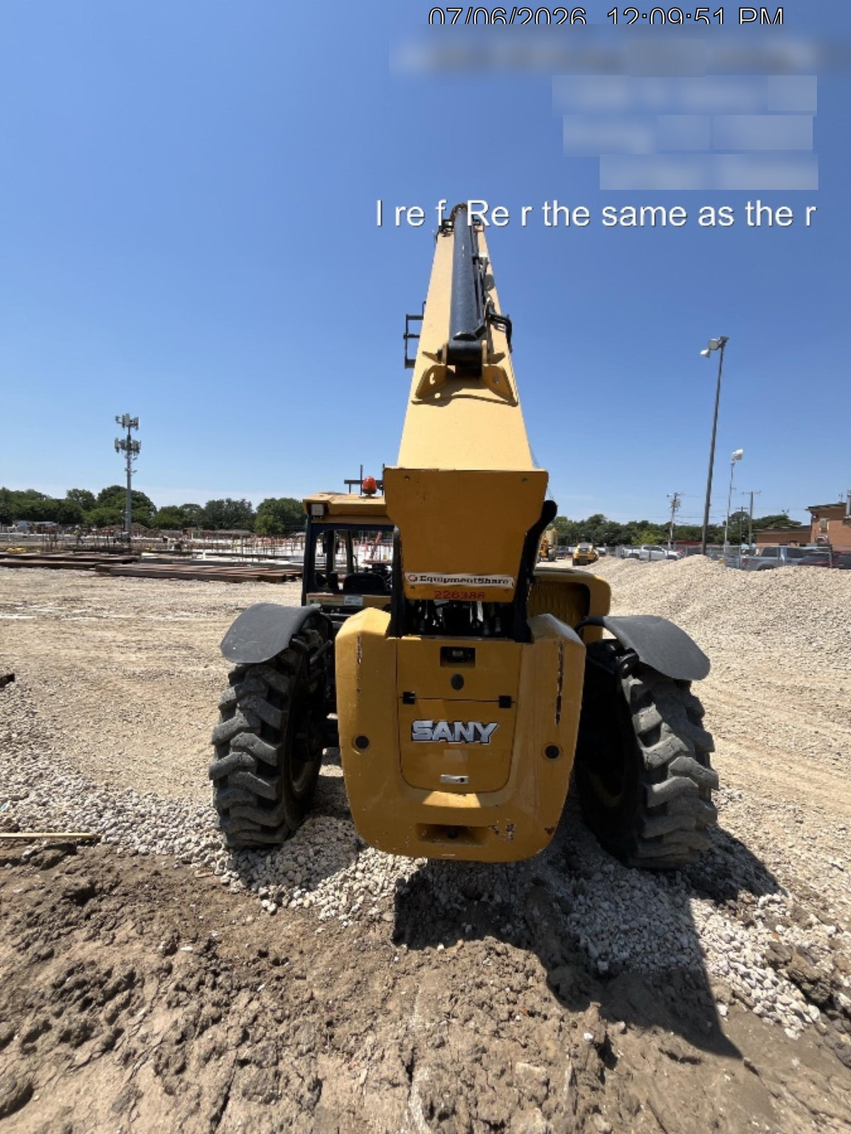 2022 SANY STH1056