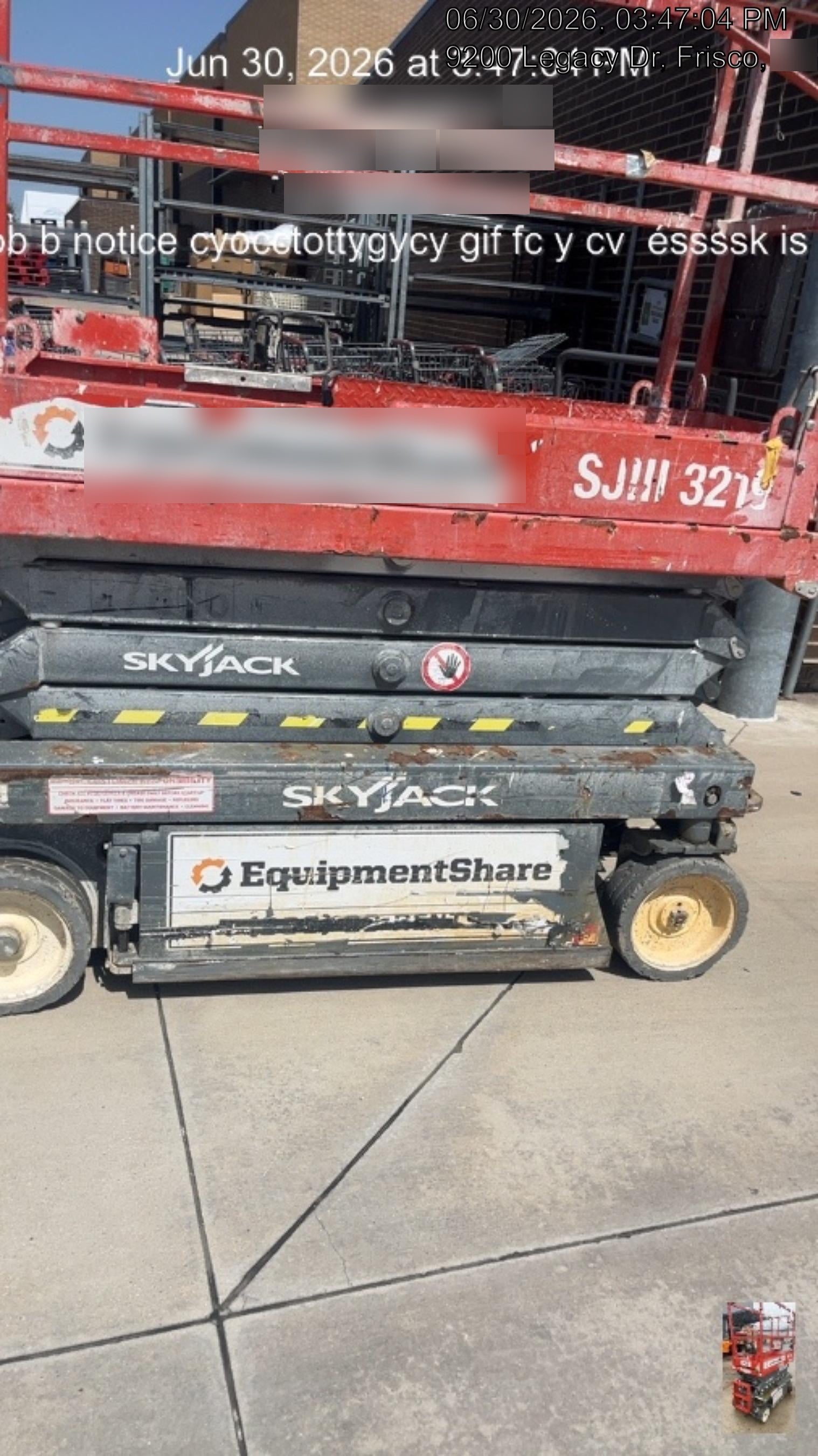 2019 Skyjack SJIII-3219 Standard w/Trojan Batteries