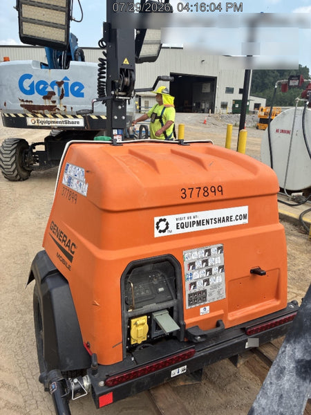 2023 Generac MLT2 Diesel, Flex Switch 120V Input, Powerzone Controller, 
(4) 320W LED Lights, 4kW Generator, 39.9 Gal Fuel Tank, 2" Ball, T3