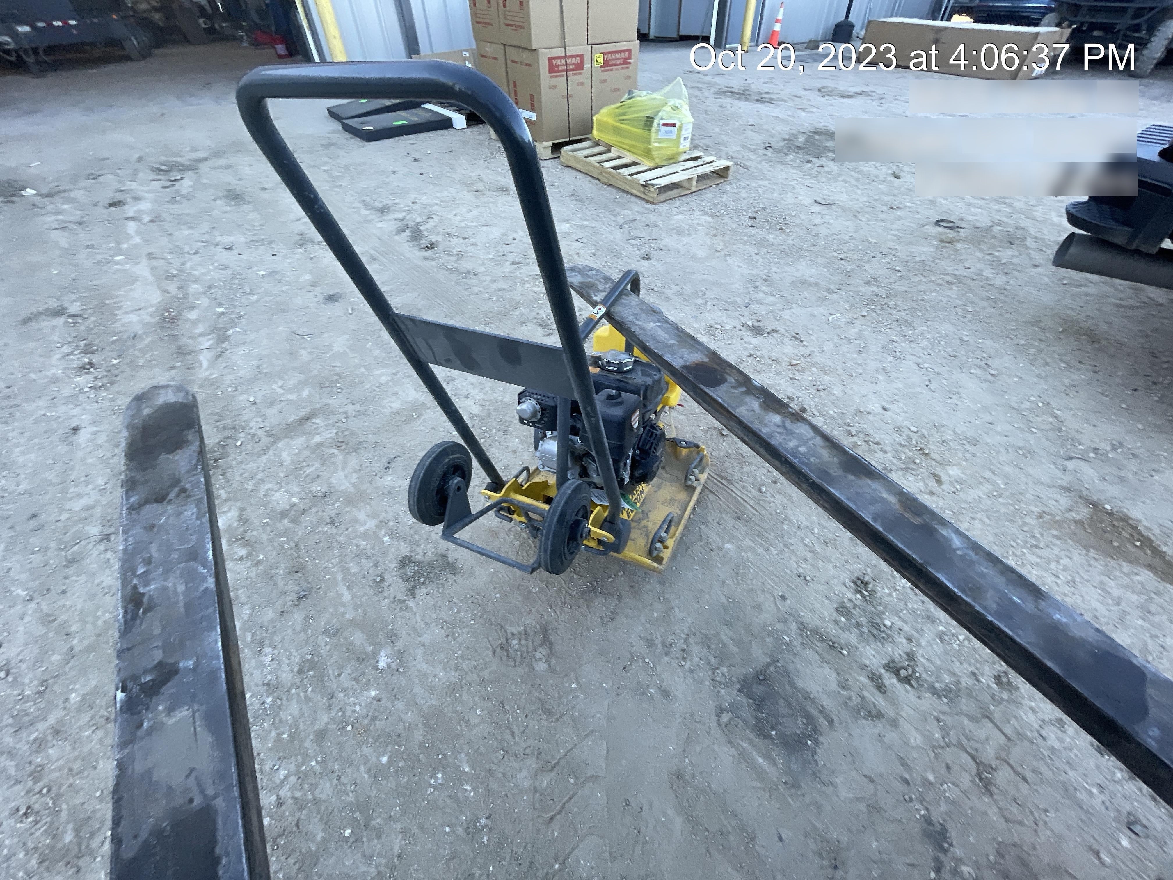 2021 Wacker Neuson VP1550AW Plate Compactor w/ Water Tank