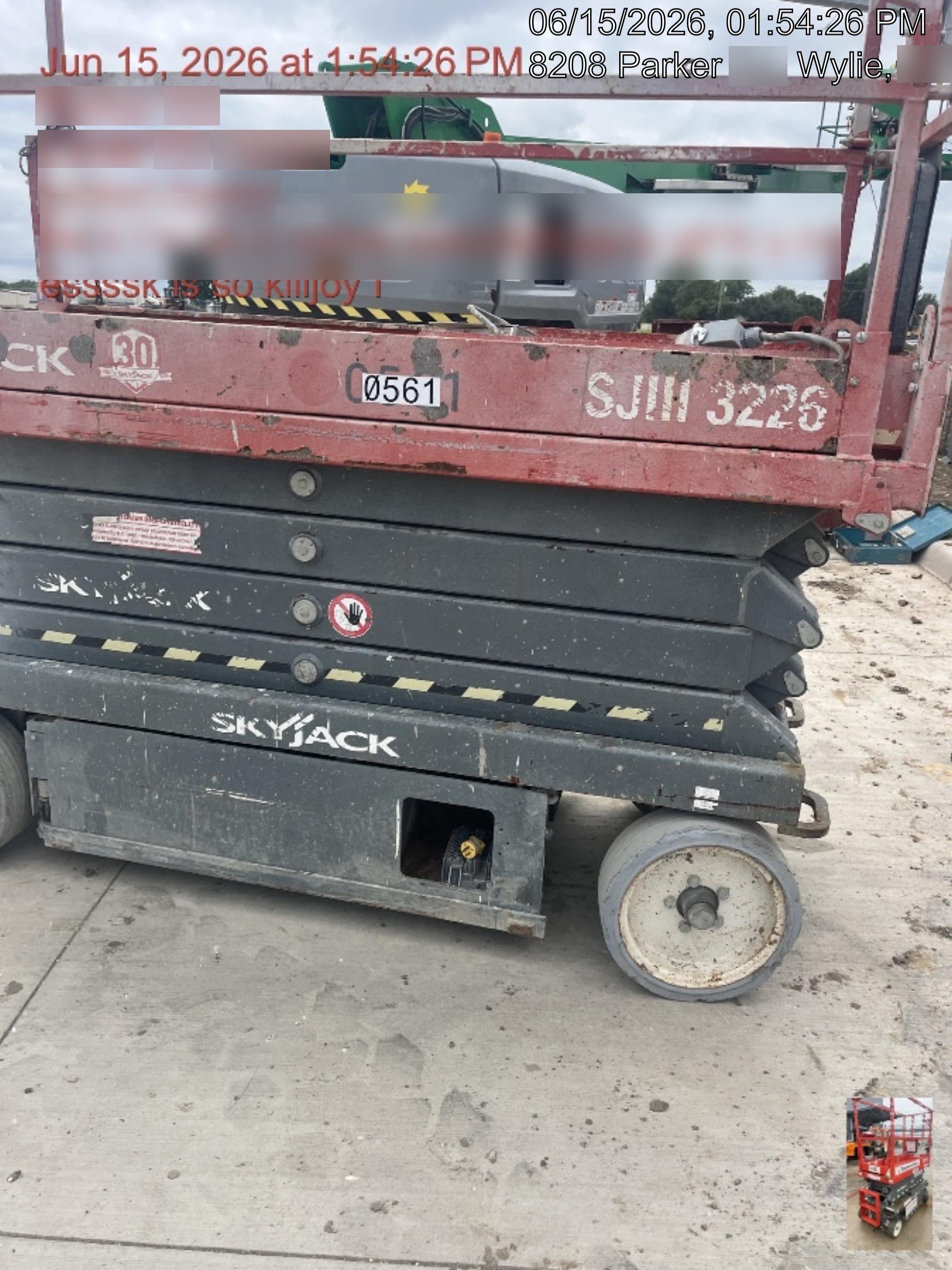2015 SKYJACK SJ3226