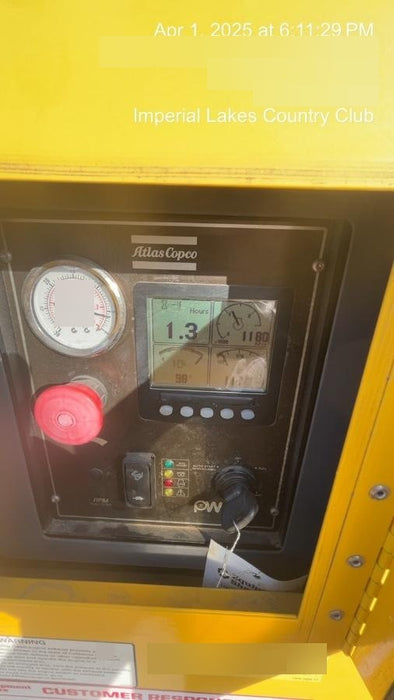 2020 ATLAS COPCO PAS 150 HF CS Enclosed