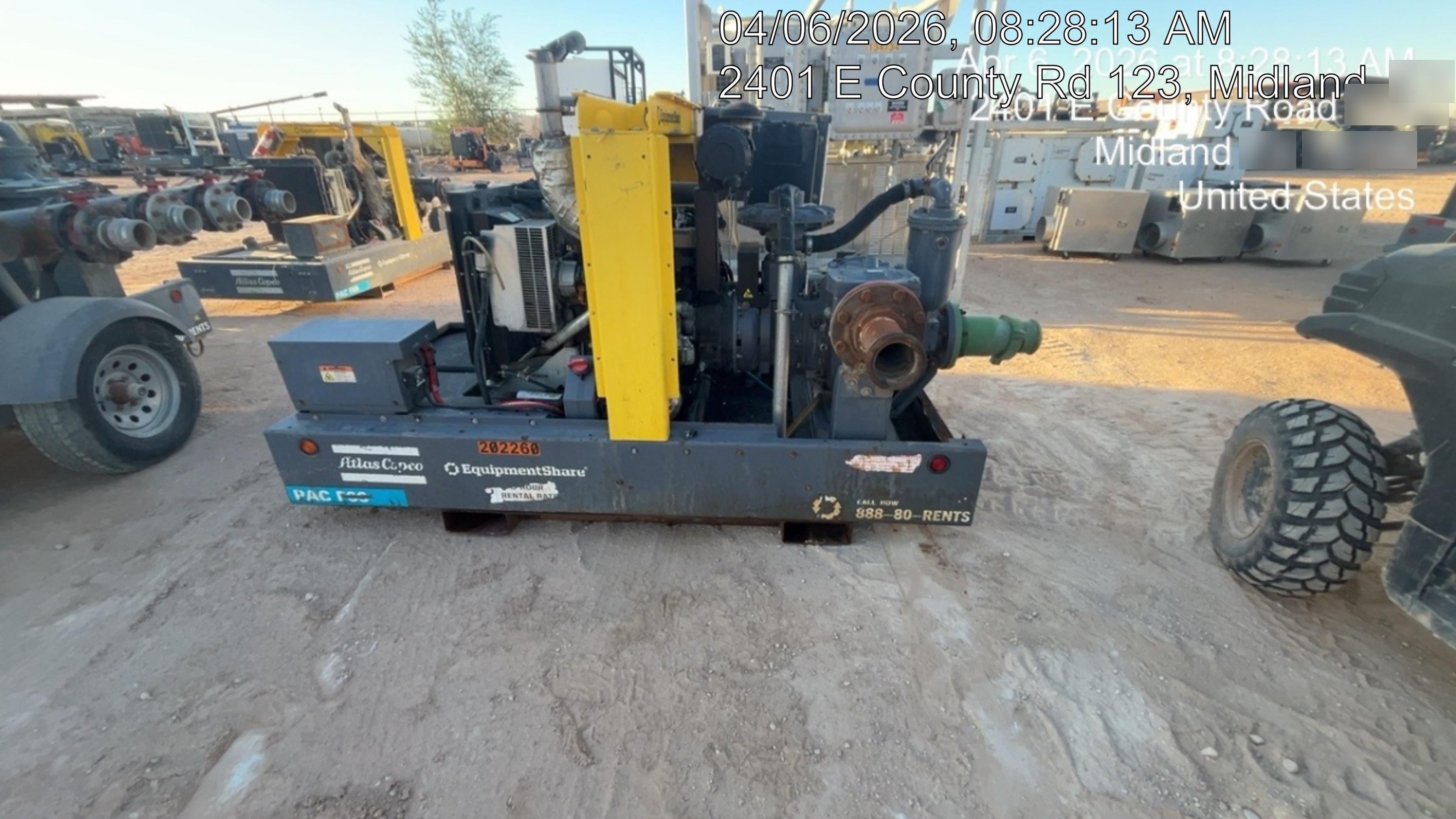 2022 ATLAS COPCO PAC F66 KD