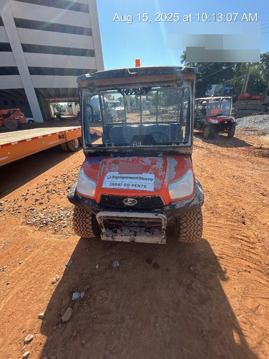 2019 Kubota RTV-X900G-H - 2 Passenger 4wd Utility Cart, LED Strobe, Windshield Tempered Glass, Plastic Canopy, Backup Alarm
