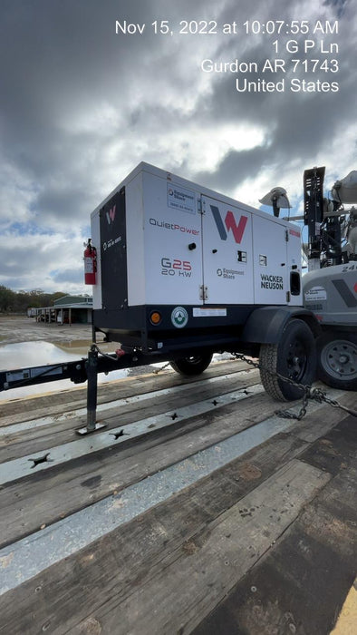 2022 WACKER NEUSON G25