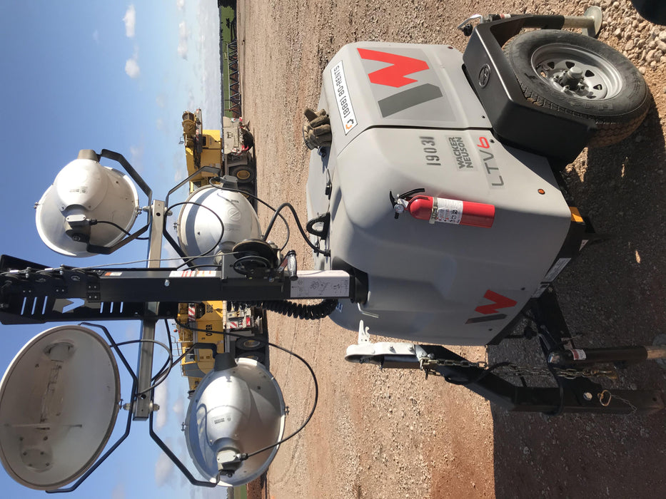 2018 Wacker Neuson LTV6L-MH Wacker Neuson LTV6L Mobile Light Tower w/Fuel Level Sensor Installed